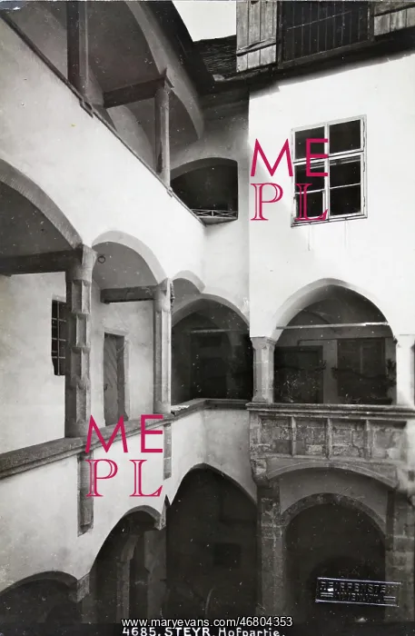 : Courtyard in Steyr : Courtyard in Steyr