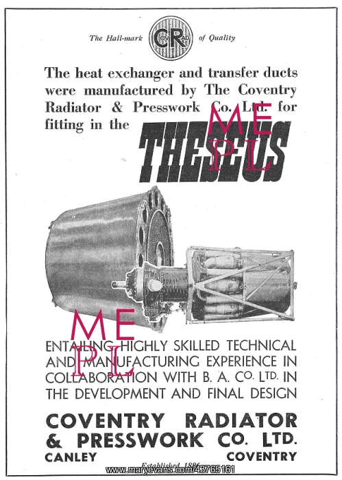 : Coventry Radiator & Pressworks. Heat Exchange Equipment : Coventry Radiator & Pressworks. Heat Exchange Equipment