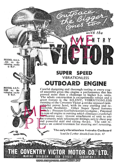 : Coventry Victor Outboard Motors : Coventry Victor Outboard Motors