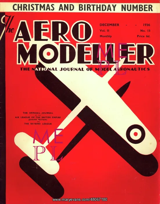 : The front cover of The Aero Modeller : The front cover of The Aero Modeller