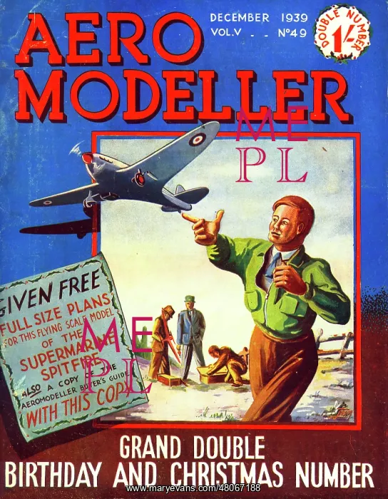 : The front cover of The Aero Modeller : The front cover of The Aero Modeller