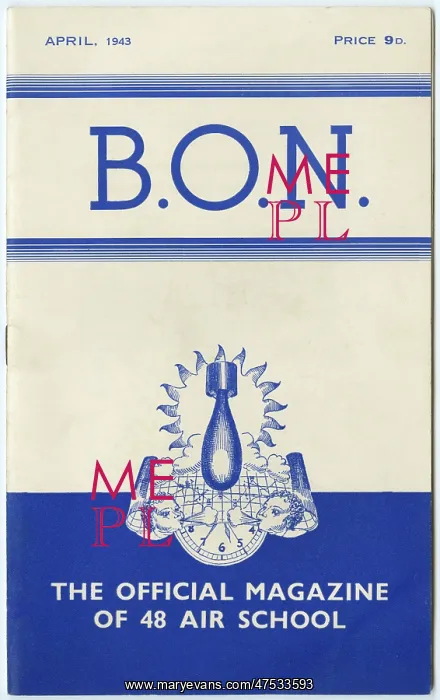 : Cover of B.O.N. April 1943 : Cover of B.O.N. April 1943