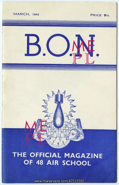 : Cover of B.O.N. March 1943 : Cover of B.O.N. March 1943