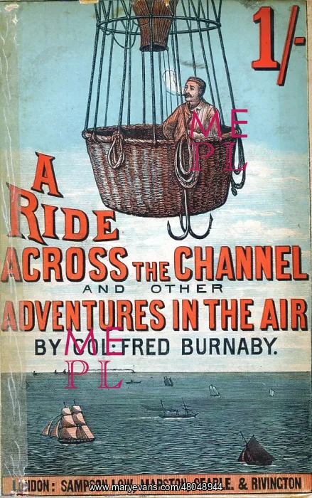 : The cover of the book ~A Ride Across the Channel : The cover of the book ~A Ride Across the Channel