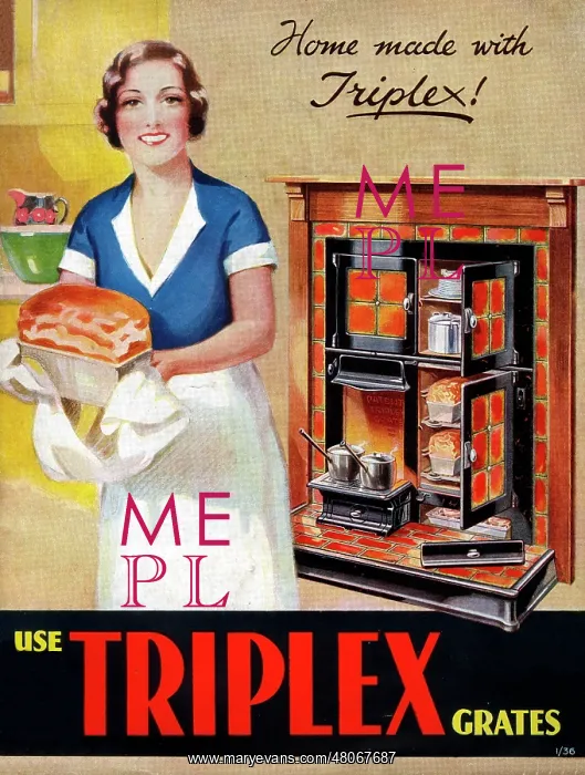 : Cover for Brochure advertising Triplex Grates / Ranges : Cover for Brochure advertising Triplex Grates / Ranges