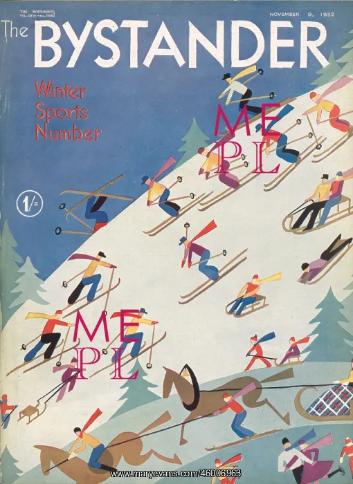 : Front cover from The Bystander : Front cover from The Bystander