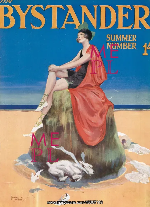: Front cover from the Bystander : Front cover from the Bystander