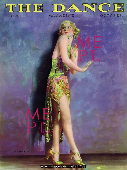  : Cover of Dance Magazine October 1926