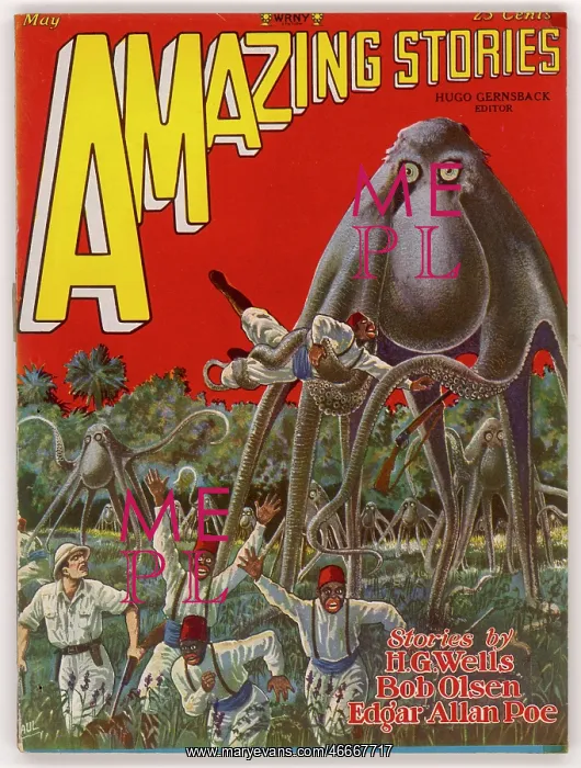 : Cover design, Amazing Stories : Cover design, Amazing Stories