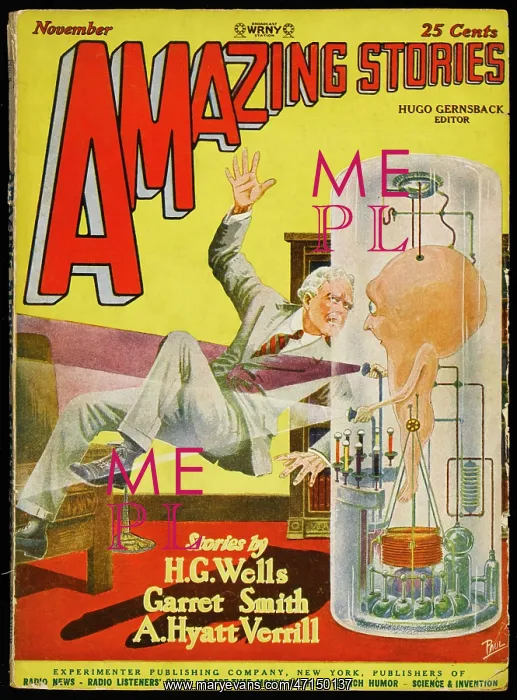 : Cover design, Amazing Stories : Cover design, Amazing Stories