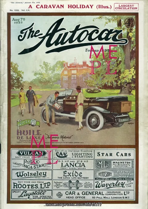 : Cover design, The Autocar Magazine : Cover design, The Autocar Magazine