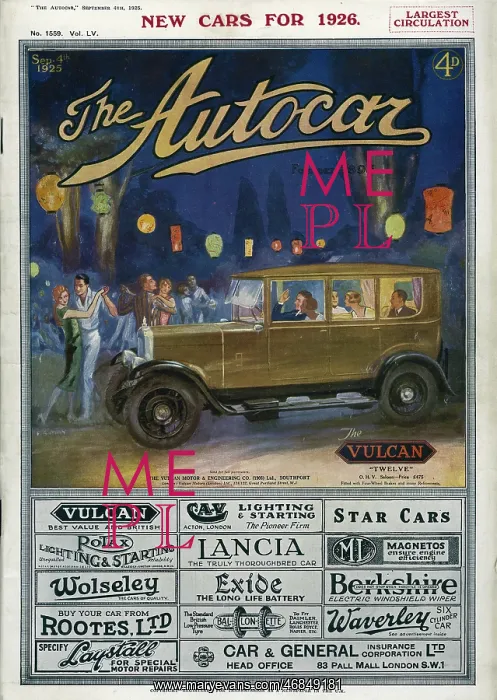 : Cover design, The Autocar Magazine : Cover design, The Autocar Magazine