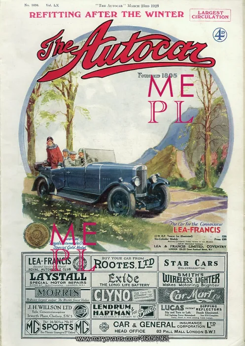 : Cover design, The Autocar Magazine : Cover design, The Autocar Magazine