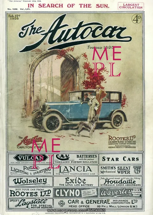 : Cover design, The Autocar Magazine : Cover design, The Autocar Magazine