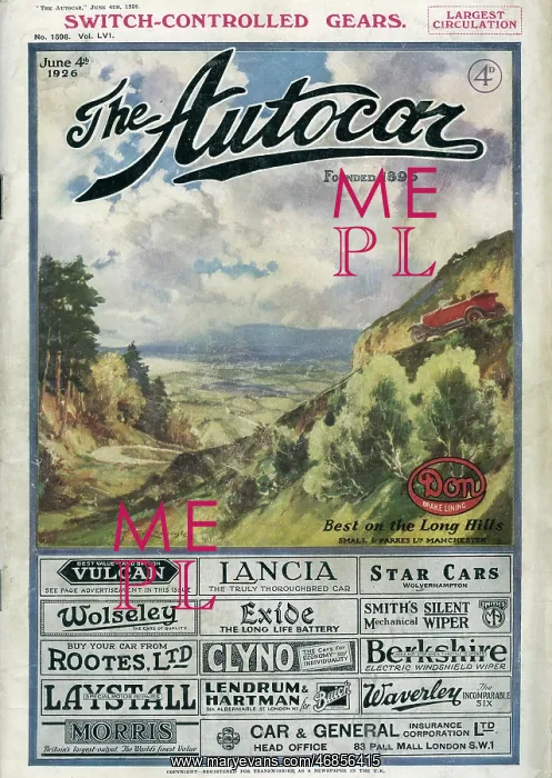 : Cover design, The Autocar Magazine : Cover design, The Autocar Magazine