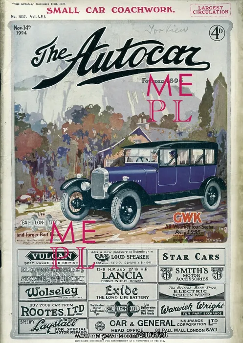 : Cover design, The Autocar Magazine : Cover design, The Autocar Magazine