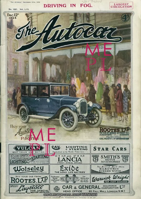 : Cover design, The Autocar Magazine : Cover design, The Autocar Magazine