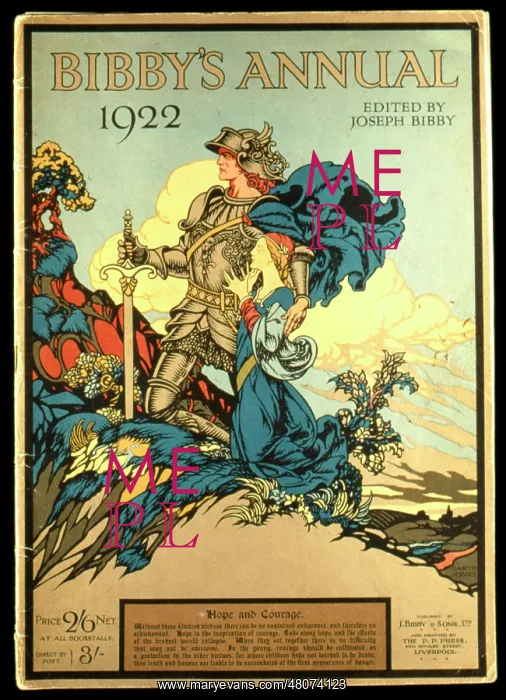 : Cover design, Bibby's Annual : Cover design, Bibby's Annual