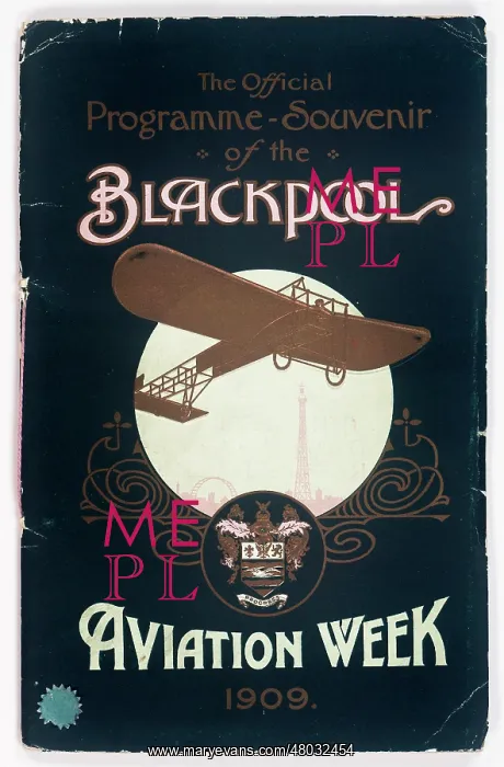 : Cover design, Blackpool Aviation Week : Cover design, Blackpool Aviation Week