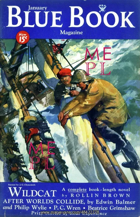 : Cover design, Blue Book Magazine : Cover design, Blue Book Magazine