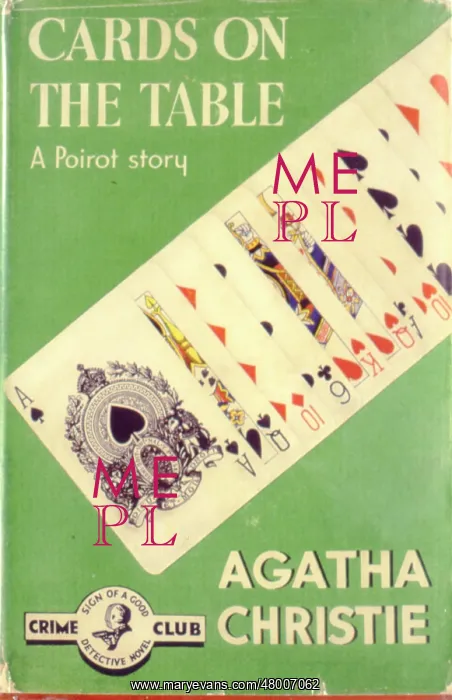 : Cover design, Cards on the Table : Cover design, Cards on the Table