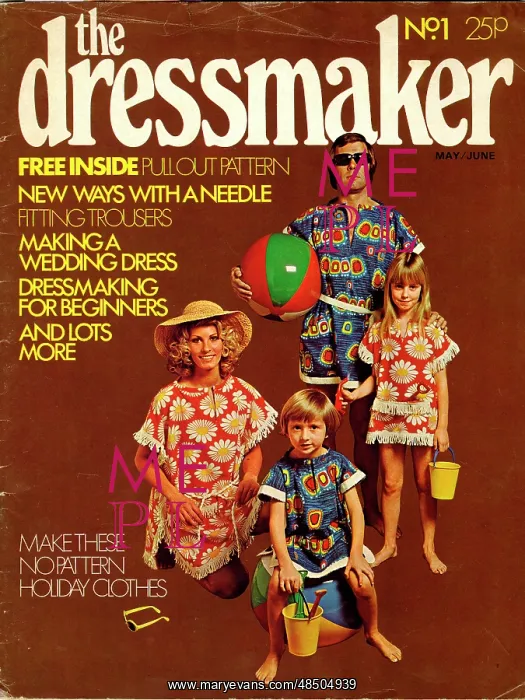 : Cover design, The Dressmaker magazine : Cover design, The Dressmaker magazine
