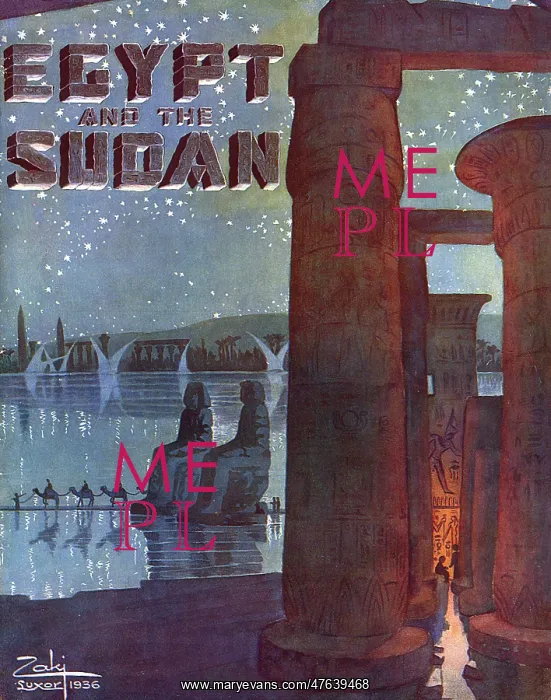 : Cover design, Egypt and the Sudan : Cover design, Egypt and the Sudan