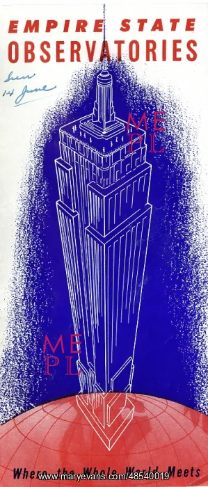 : Cover design, Empire State Building Observatories : Cover design, Empire State Building Observatories