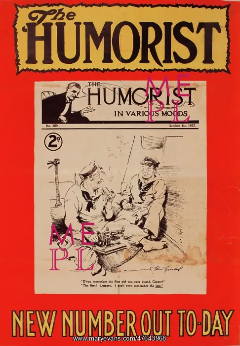 : Cover design, The Humorist : Cover design, The Humorist