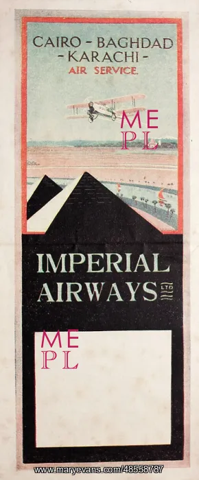 : Cover design, Imperial Airways : Cover design, Imperial Airways