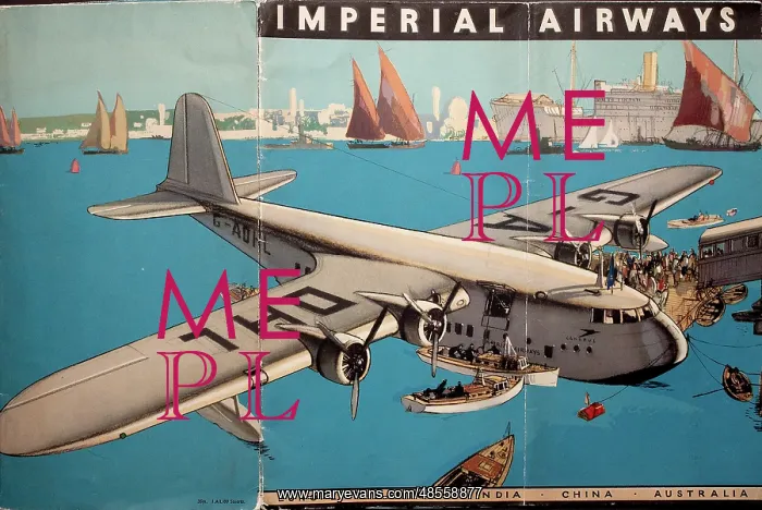 : Cover design, Imperial Airways : Cover design, Imperial Airways