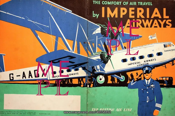 : Cover design, Imperial Airways : Cover design, Imperial Airways