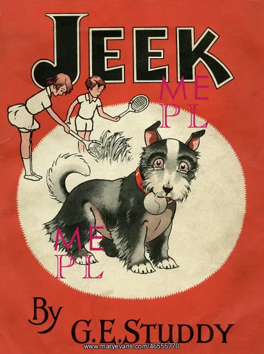 : Cover design, Jeek, by G E Studdy : Cover design, Jeek, by G E Studdy