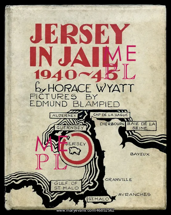 : Cover design, Jersey in Jail 1940-45 : Cover design, Jersey in Jail 1940-45