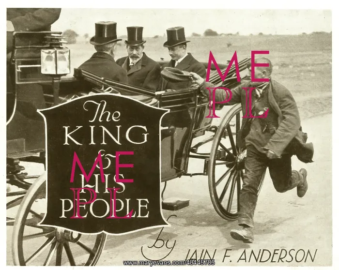 : Cover design, The King & His People : Cover design, The King & His People