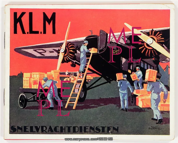 : Cover design, KLM brochure : Cover design, KLM brochure