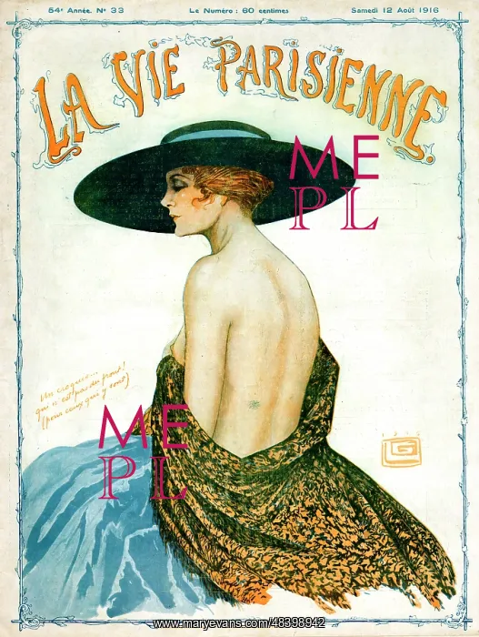 : Cover design, La Vie Parisienne : Cover design, La Vie Parisienne