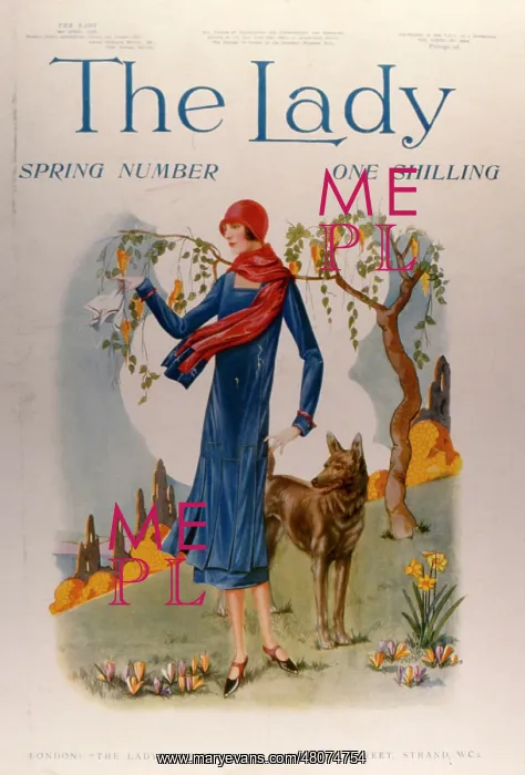 : Cover design, The Lady magazine : Cover design, The Lady magazine