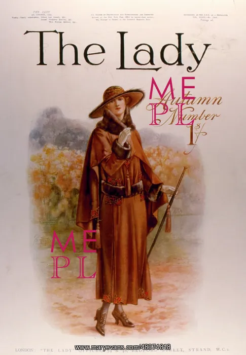 : Cover design, The Lady magazine : Cover design, The Lady magazine