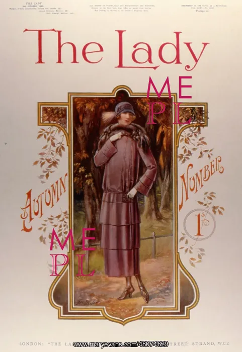 : Cover design, The Lady magazine : Cover design, The Lady magazine