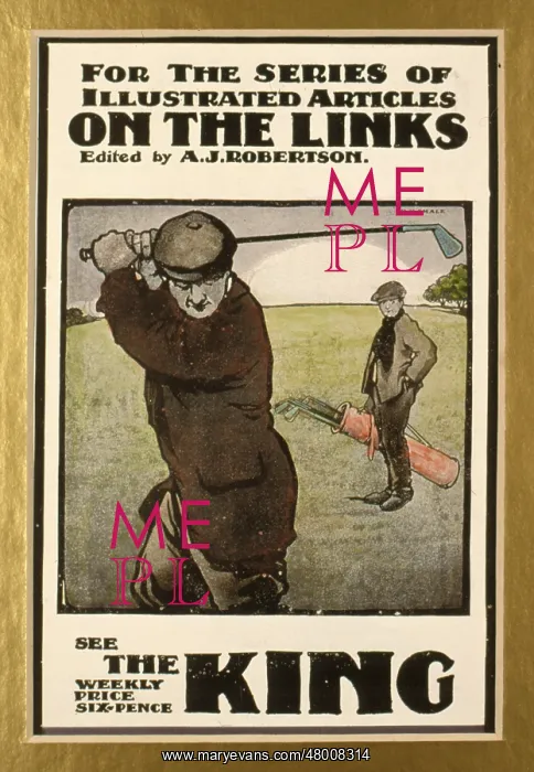 : Cover design, On The Links : Cover design, On The Links