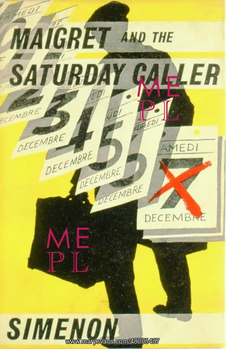 : Cover design, Maigret and the Saturday Caller : Cover design, Maigret and the Saturday Caller