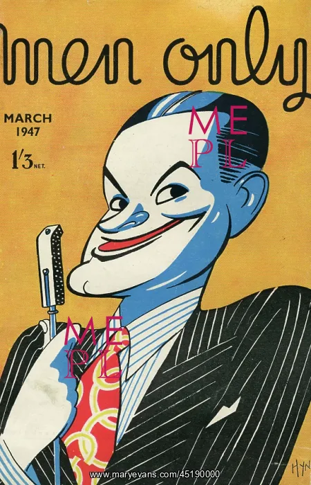 : Cover design, Men Only, Bob Hope : Cover design, Men Only, Bob Hope