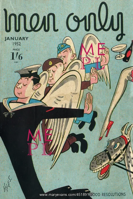 : Cover design, Men Only, Good Resolutions : Cover design, Men Only, Good Resolutions