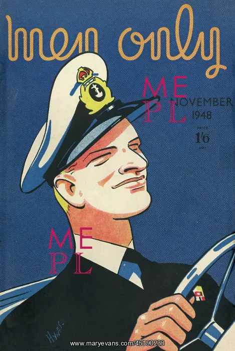 : Cover design, Men Only, Prince Philip, Duke of Edinburgh : Cover design, Men Only, Prince Philip, Duke of Edinburgh