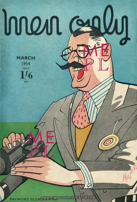 : Cover design, Men Only, Raymond Glendenning : Cover design, Men Only, Raymond Glendenning
