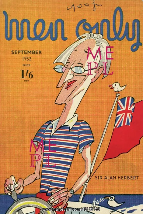 : Cover design, Men Only, Sir Alan Herbert : Cover design, Men Only, Sir Alan Herbert