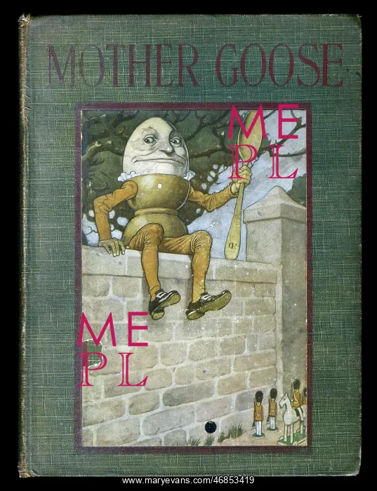 : Cover design, Mother Goose : Cover design, Mother Goose