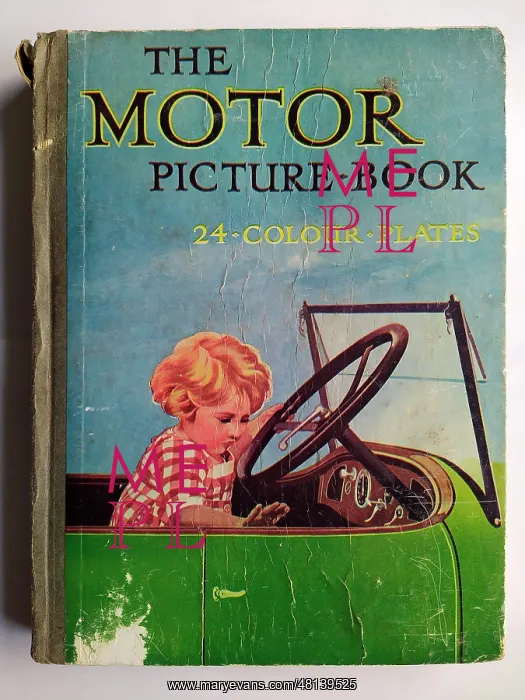 : Cover design, The Motor Picture Book : Cover design, The Motor Picture Book