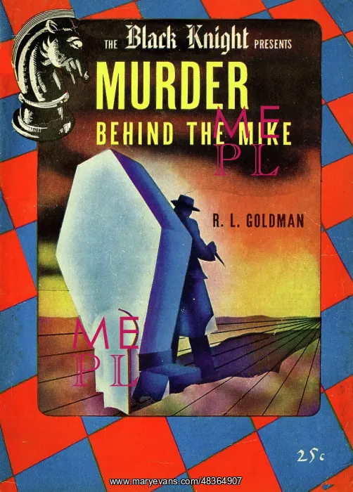 : Cover design, Murder Behind the Mike : Cover design, Murder Behind the Mike